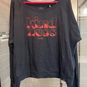 New w/ Tags! Prana Womens Organic Graphic Long Sleeve Tee- Size XL